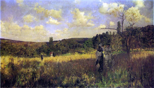 Julius LeBlanc Stewart Summer's Promenade - Canvas Print