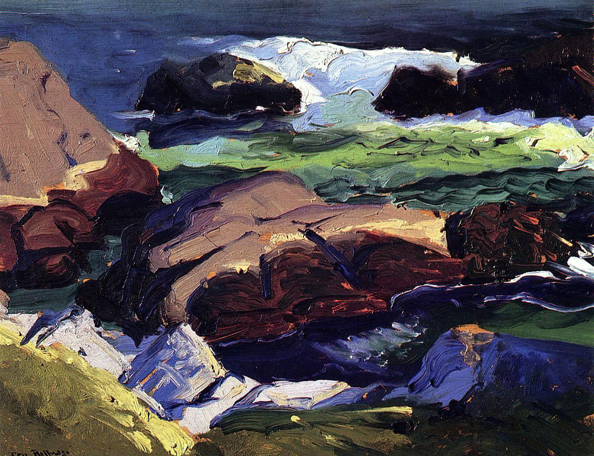 George Wesley Bellows Sun Glow - Canvas Print