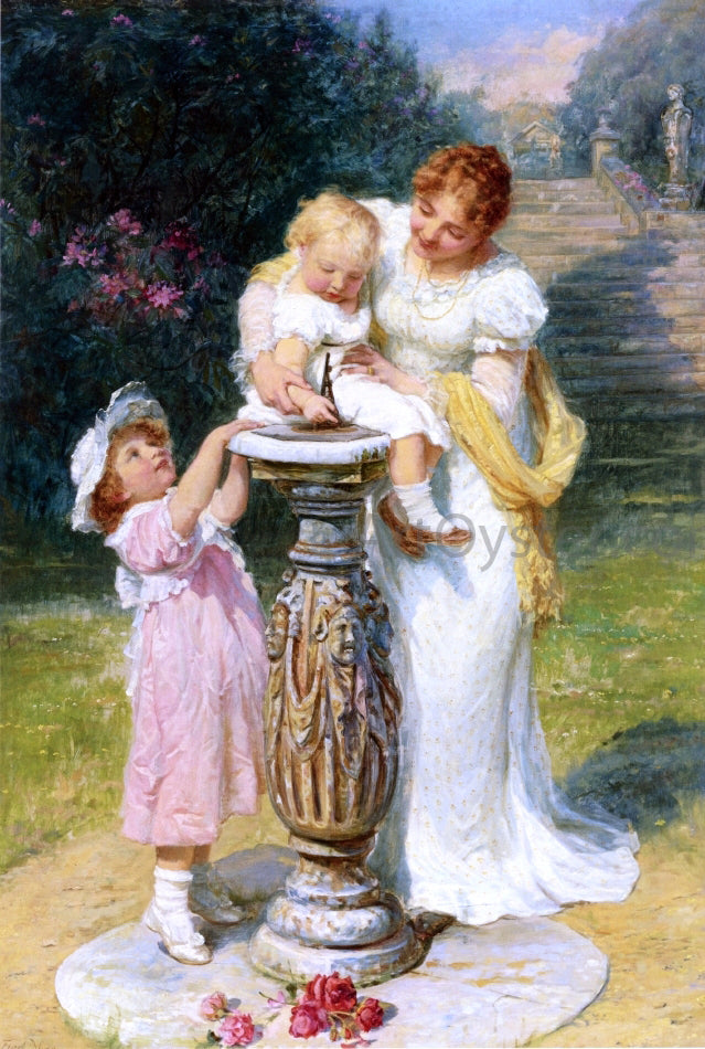 Frederick Morgan A Sunny Hour - Canvas Print