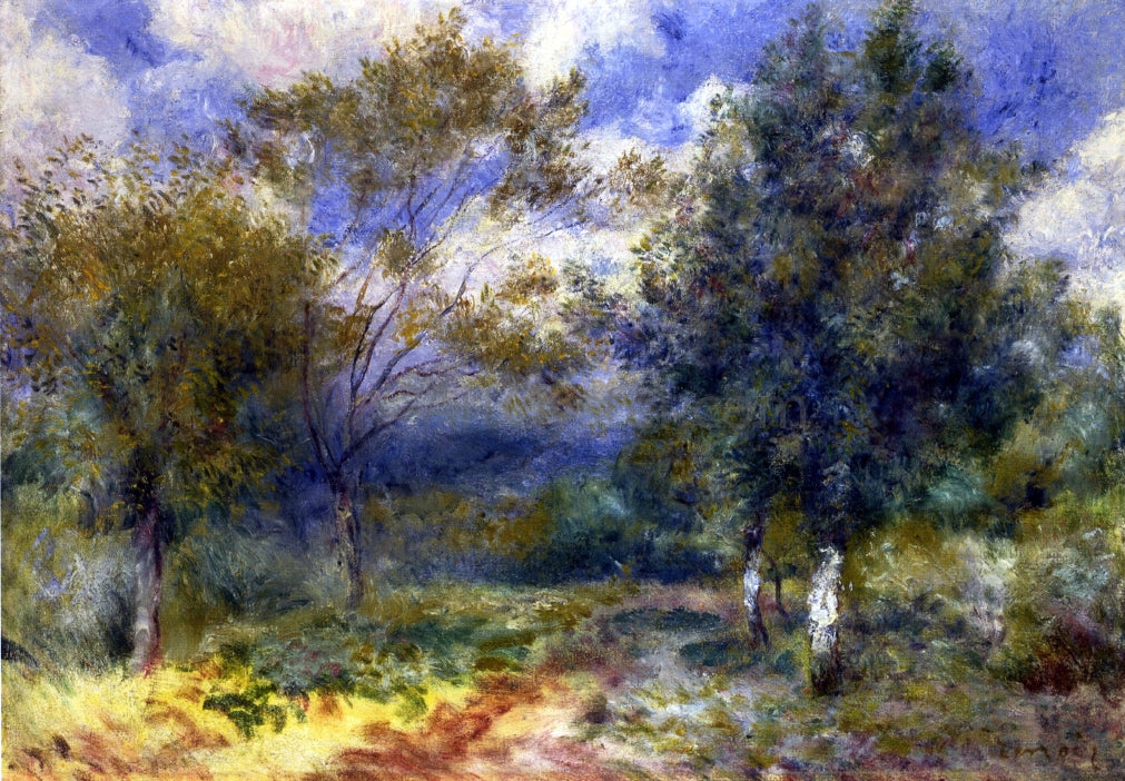 Pierre Auguste Renoir Sunny Landscape - Canvas Print