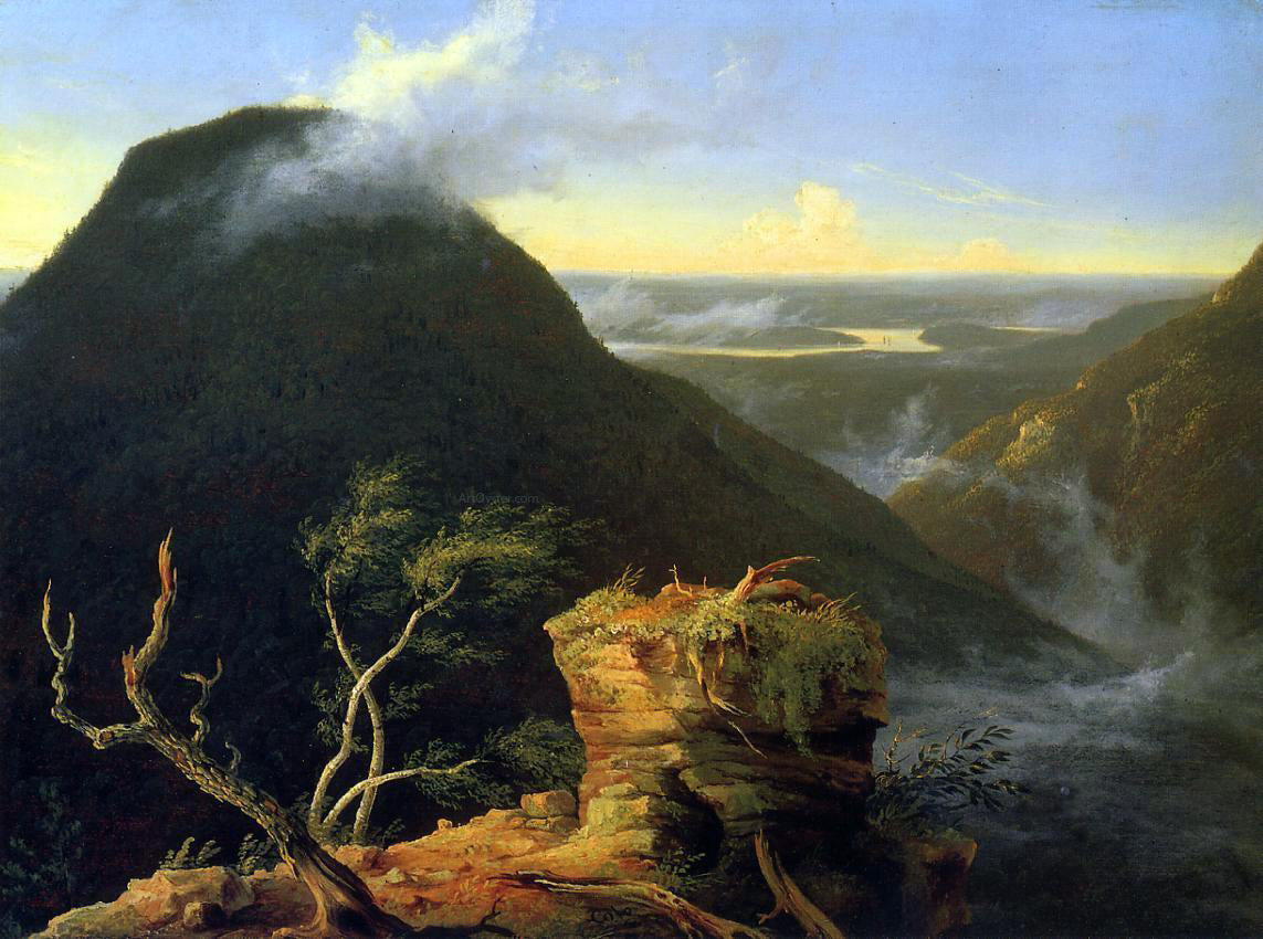 Thomas Cole Sunny Morning on the Hudson River - Canvas Print