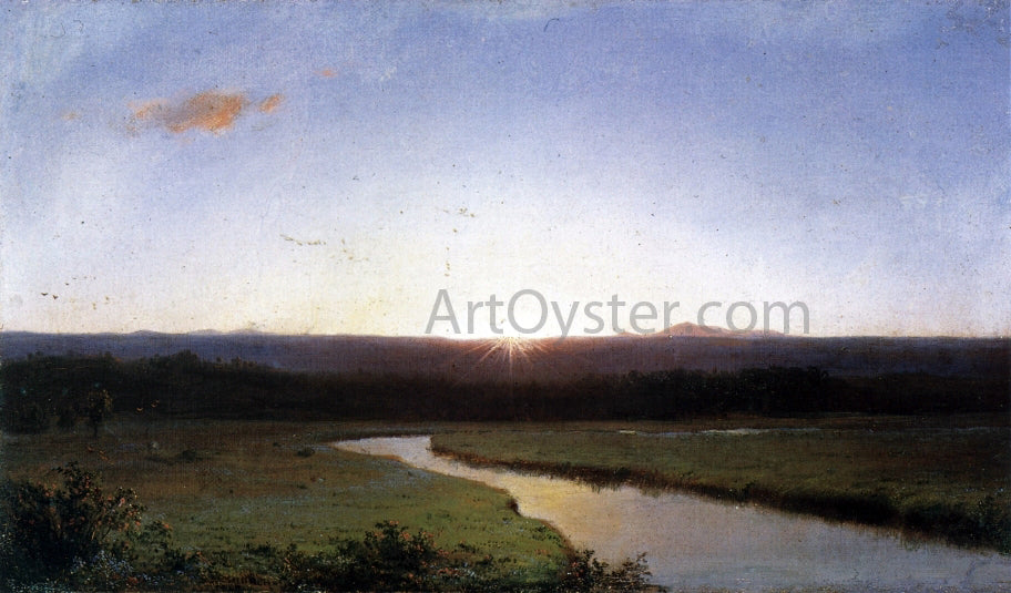 Frederic Edwin Church Sunrise (also known as The Rising Sun) - Canvas Print