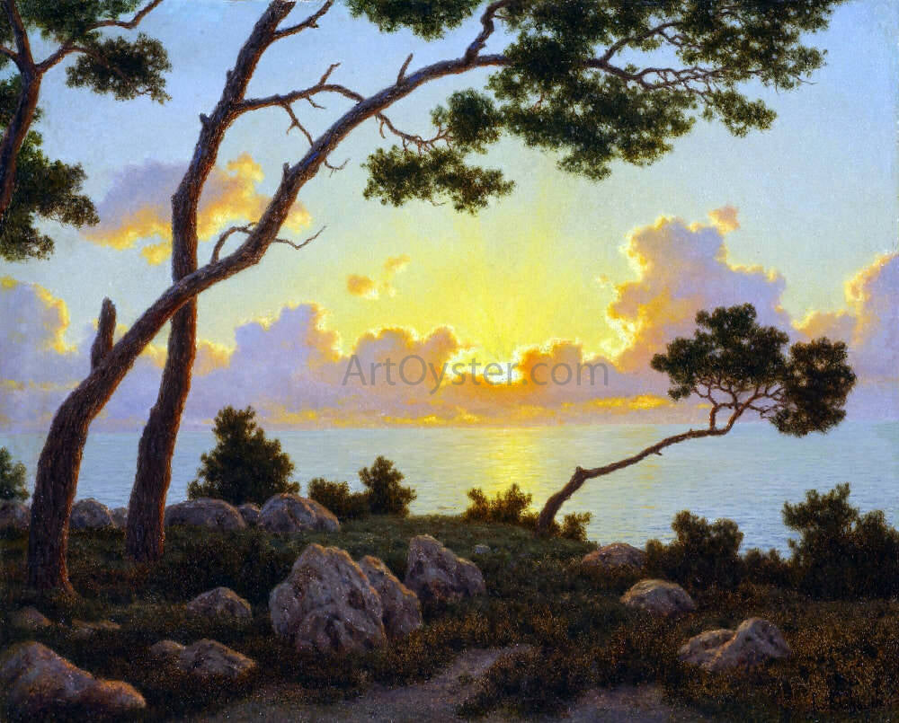 Ivan Fedorovich Choultse Sunrise, Capri - Canvas Print