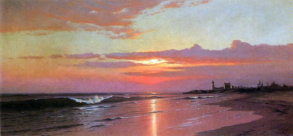 Francis A Silva Sunrise: Marine View - Canvas Print