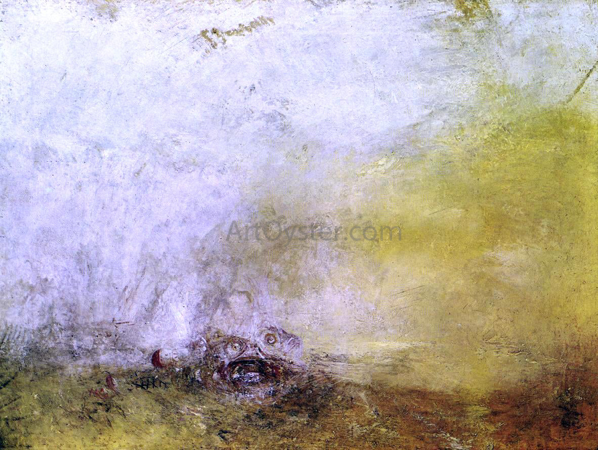 Joseph William Turner Sunrise with Sea Monsters - Canvas Print