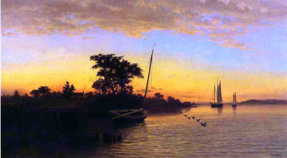 Francis A Silva Sunset - Canvas Print