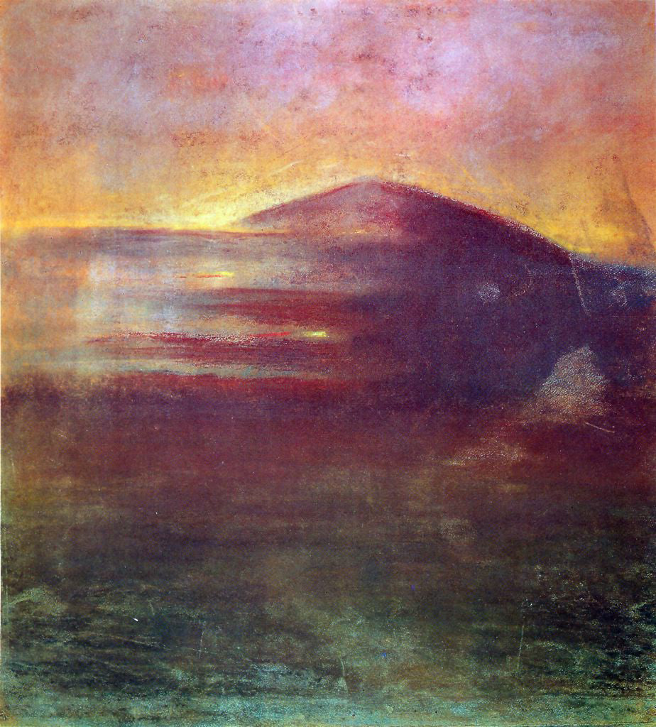 Mikalojus Ciurlionis Sunset - Canvas Print