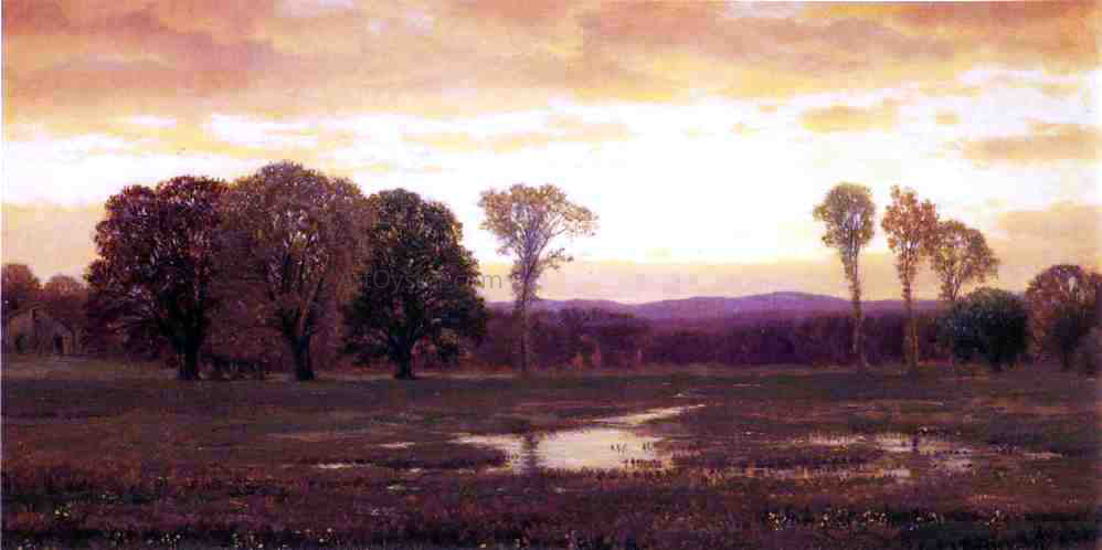 James Renwick Brevoort Sunset - Canvas Print