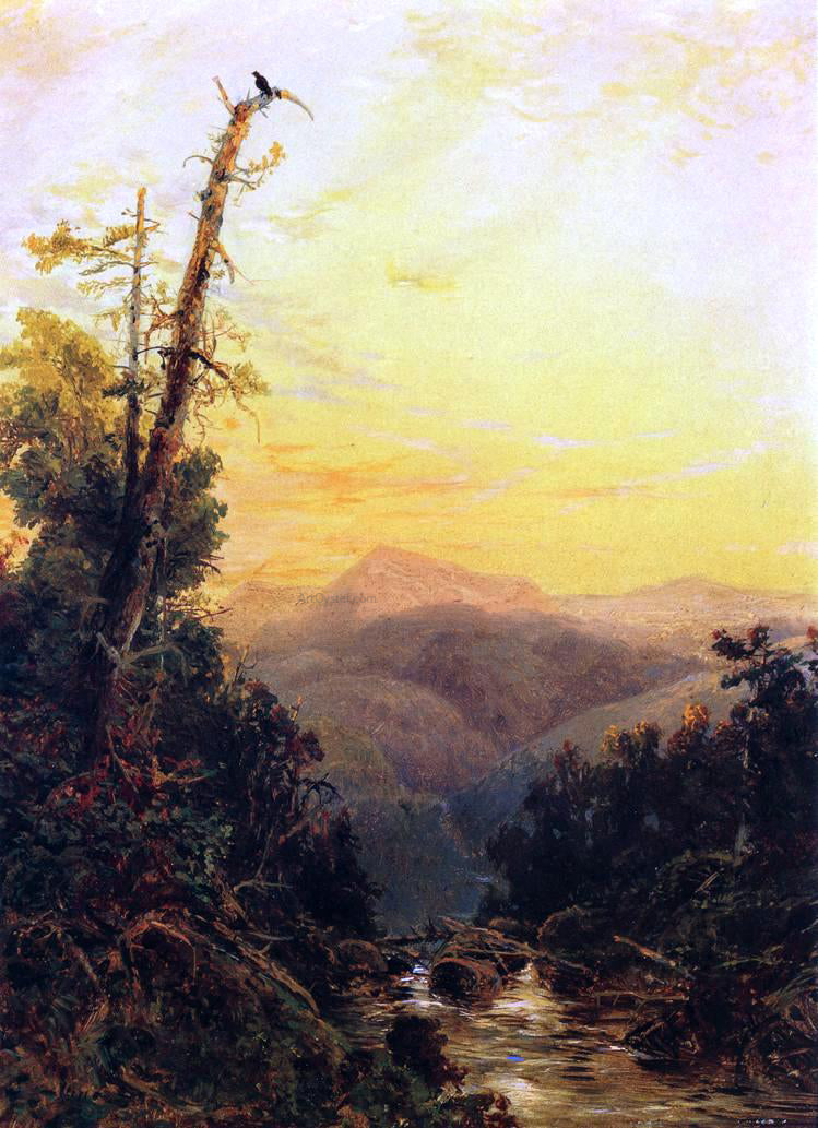 Arthur Quartley Sunset in the Catskills - Canvas Print