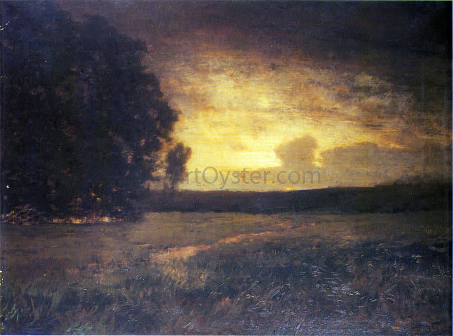 Alexander Helwig Wyant Sunset in the Marshes - Canvas Print