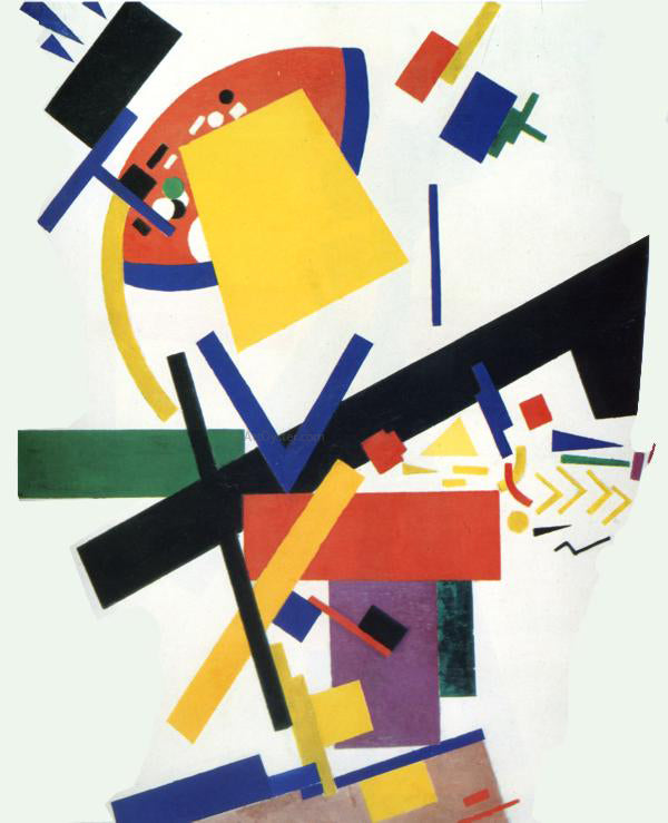 Kazimir Malevich Suprematism - Canvas Print