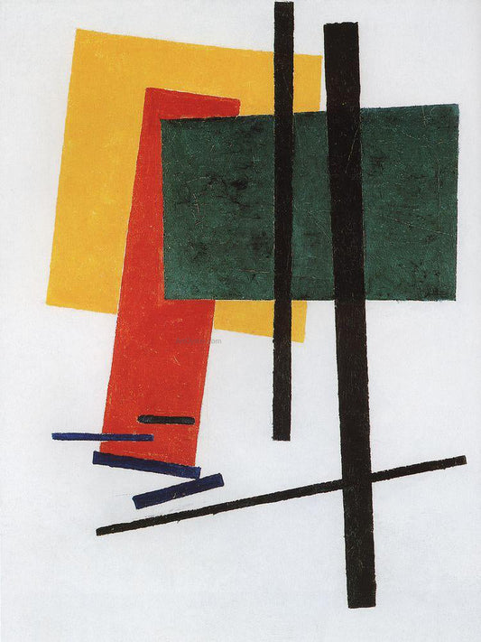 Kazimir Malevich Suprematism - Canvas Print