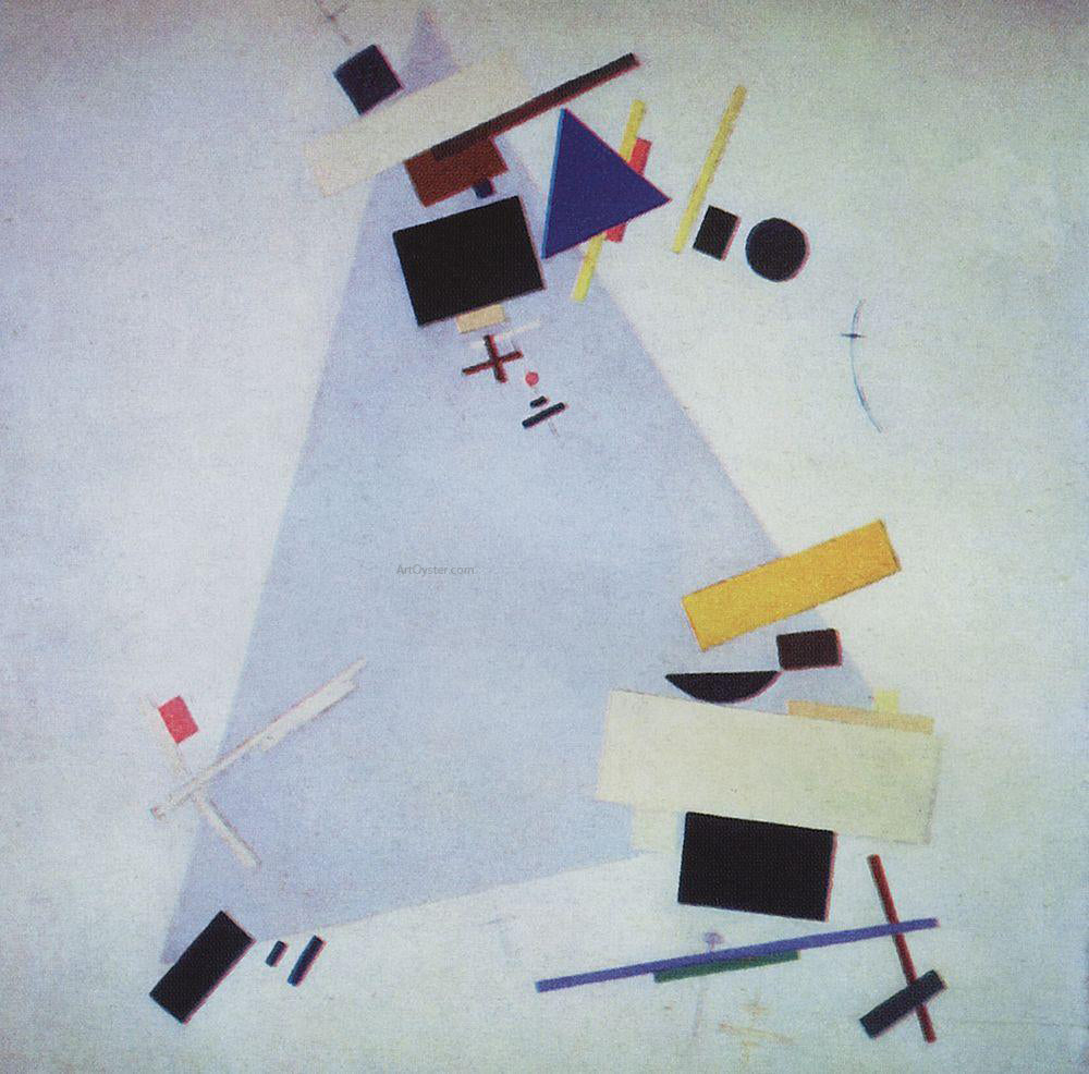 Kazimir Malevich Suprematism - Canvas Print