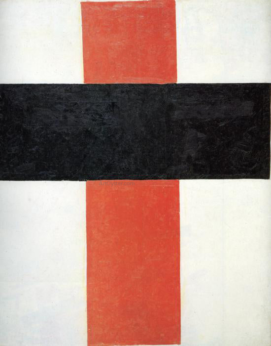 Kazimir Malevich Suprematism - Canvas Print