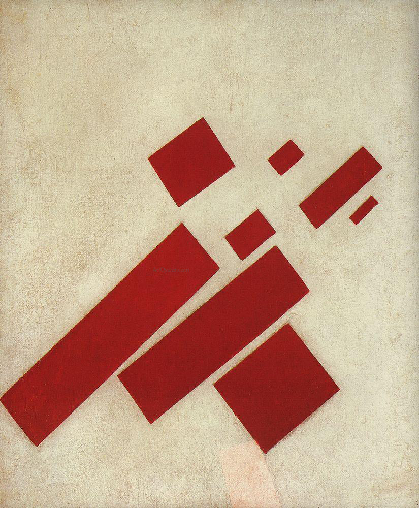 Kazimir Malevich Suprematism with Eight Rectangles - Canvas Print