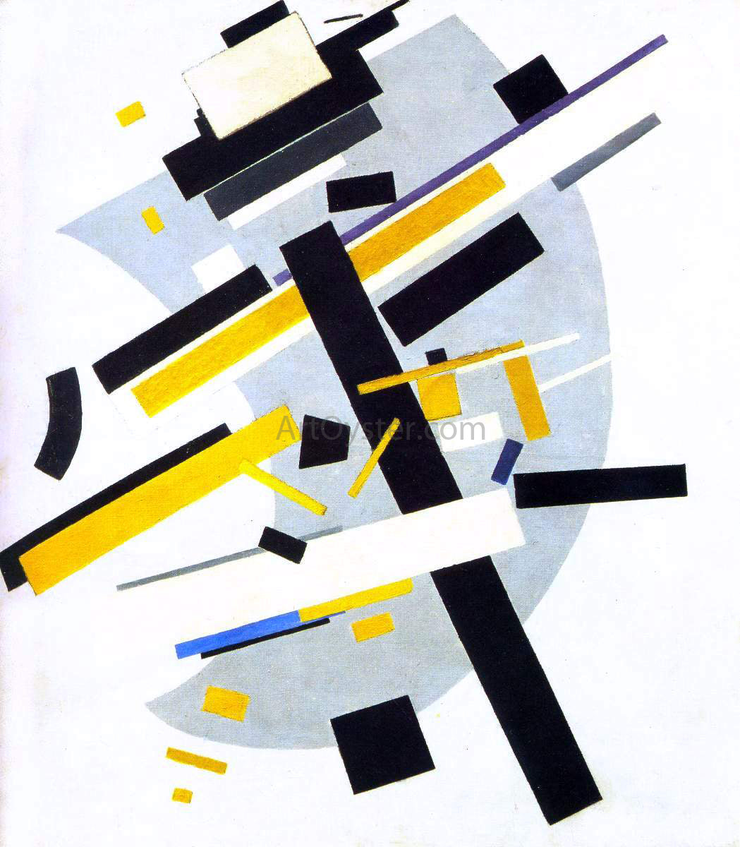 Kasimir Malevich Supremus # 58 - Canvas Print