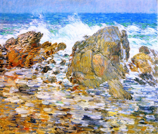 Frederick Childe Hassam Surf, Appledore - Canvas Print
