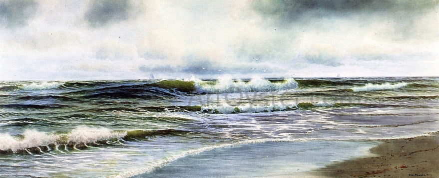 George Howell Gay Surf at Northampton, Long Island - Canvas Print