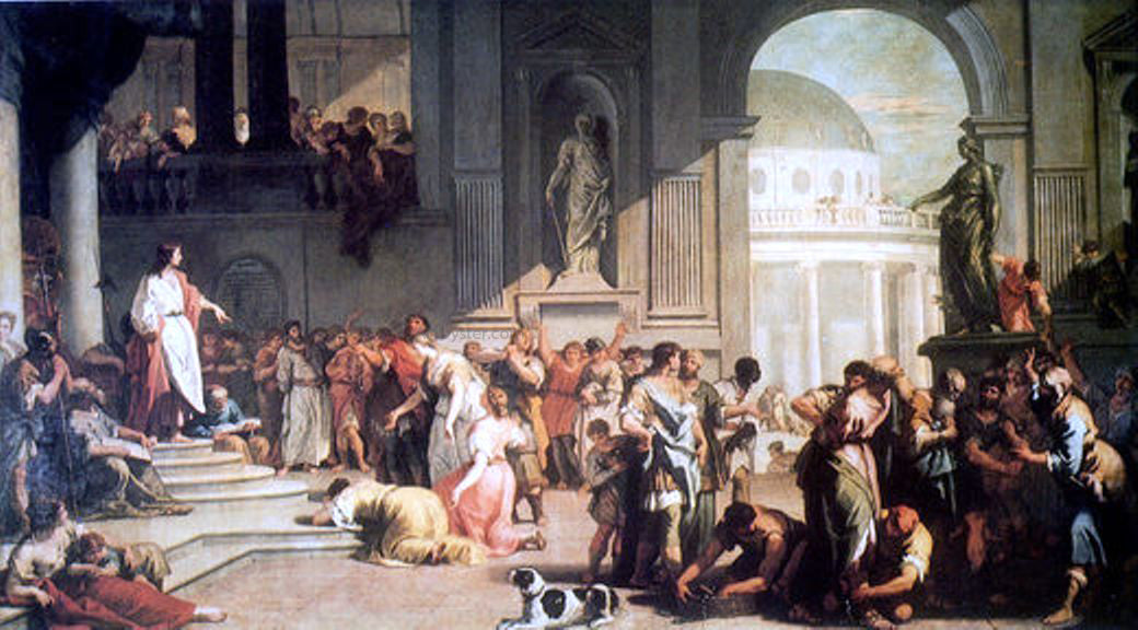 Sebastiano Ricci Susanne before Daniel - Canvas Print
