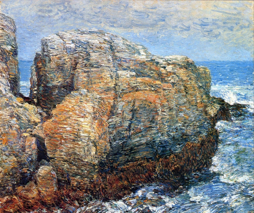 Frederick Childe Hassam Sylph's Rock, Appledore - Canvas Print