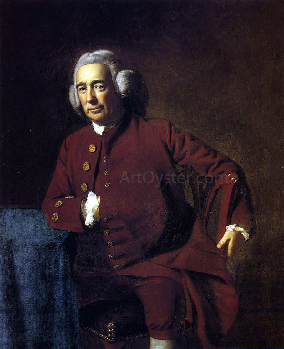 John Singleton Copley Sylvester Gardiner - Canvas Print