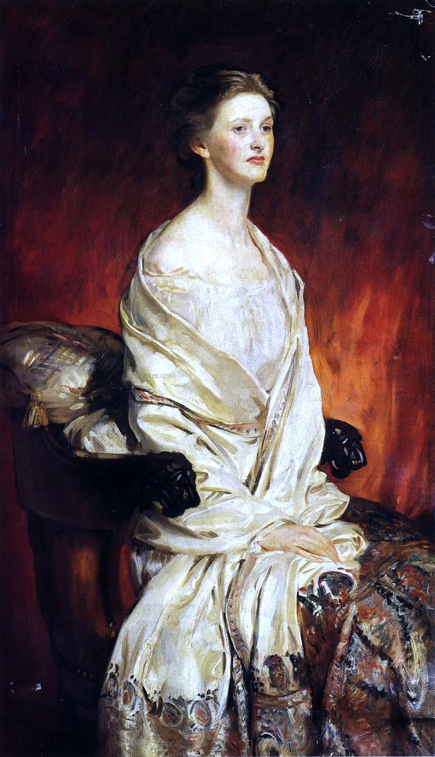John Singer Sargent Sylvia Harrison - Canvas Print