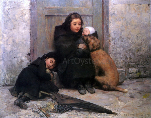 Frederick Judd Waugh Sympathy - Canvas Print