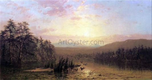 James McDougal Hart Taking Flight - Canvas Print