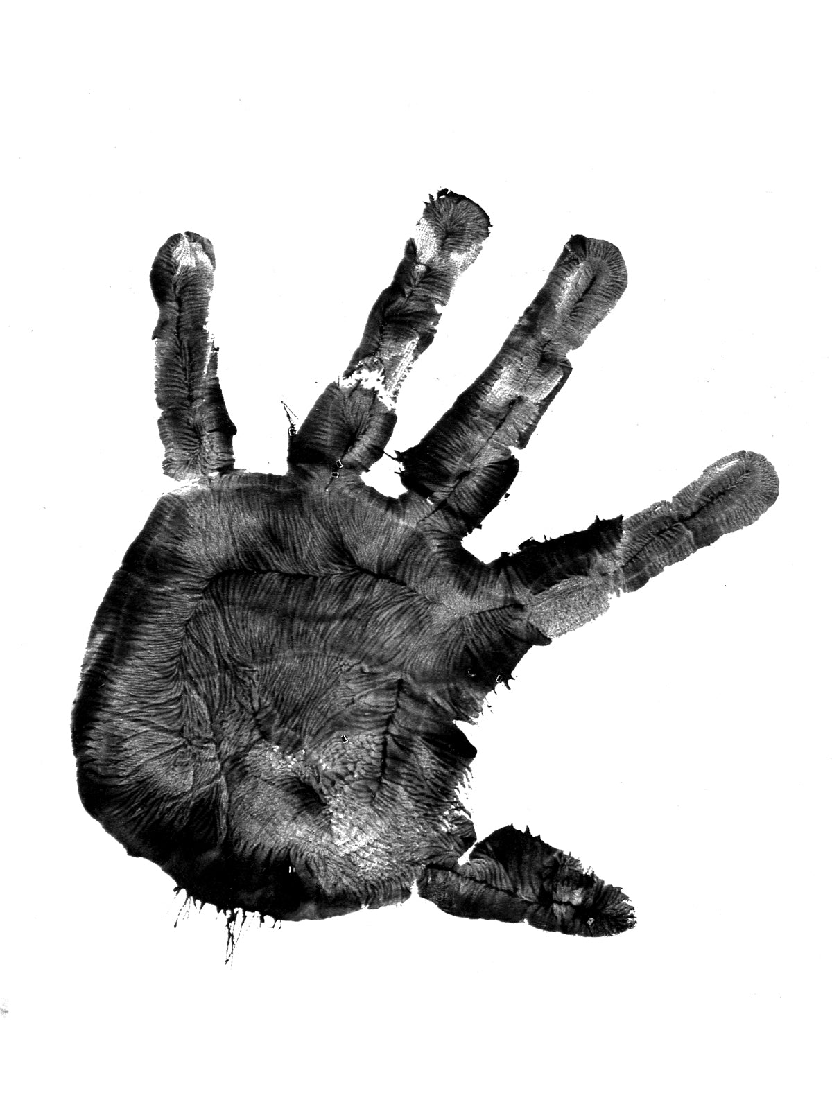Our Original Collection Talk to the Handprint - Canvas Print