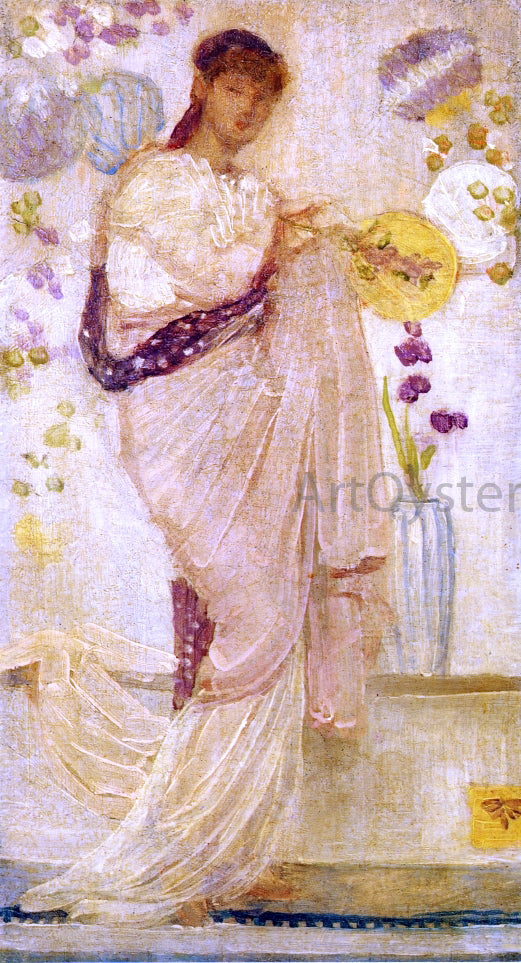 James McNeill Whistler Tanagra - Canvas Print