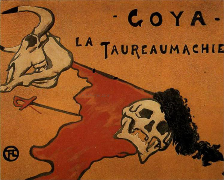 Henri De Toulouse-Lautrec Tauromaquia - Canvas Print