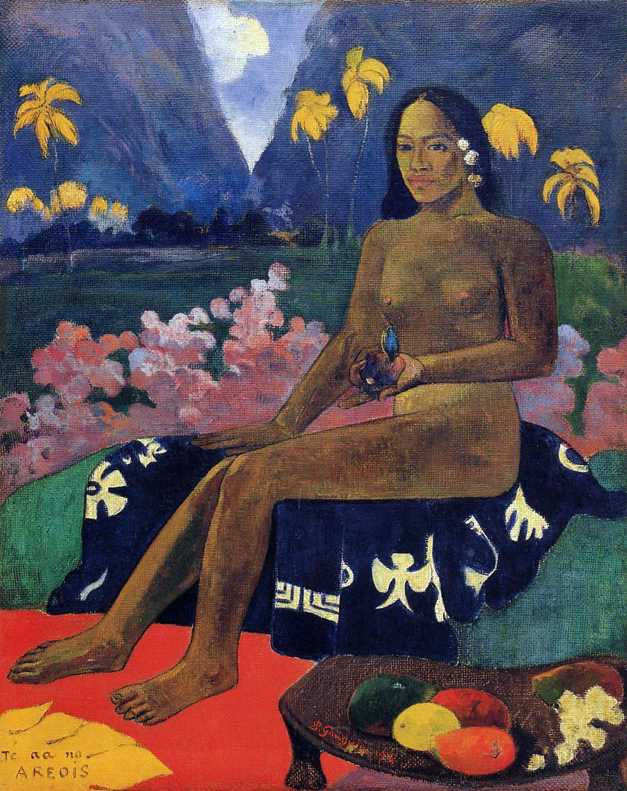 Paul Gauguin Te Aa No Areois (also known as The Seed of Areoi) - Canvas Print