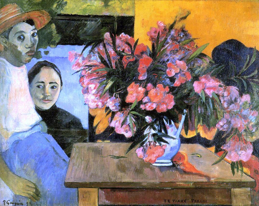 Paul Gauguin Flowers of France - Canvas Print