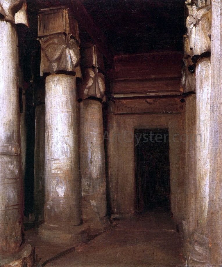 John Singer Sargent Temple of Denderah - Canvas Print