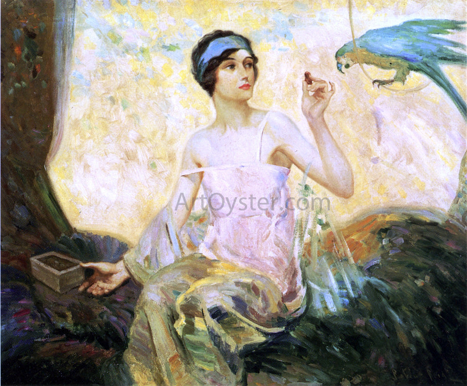 Robert Lewis Reid Tempting Sweets - Canvas Print