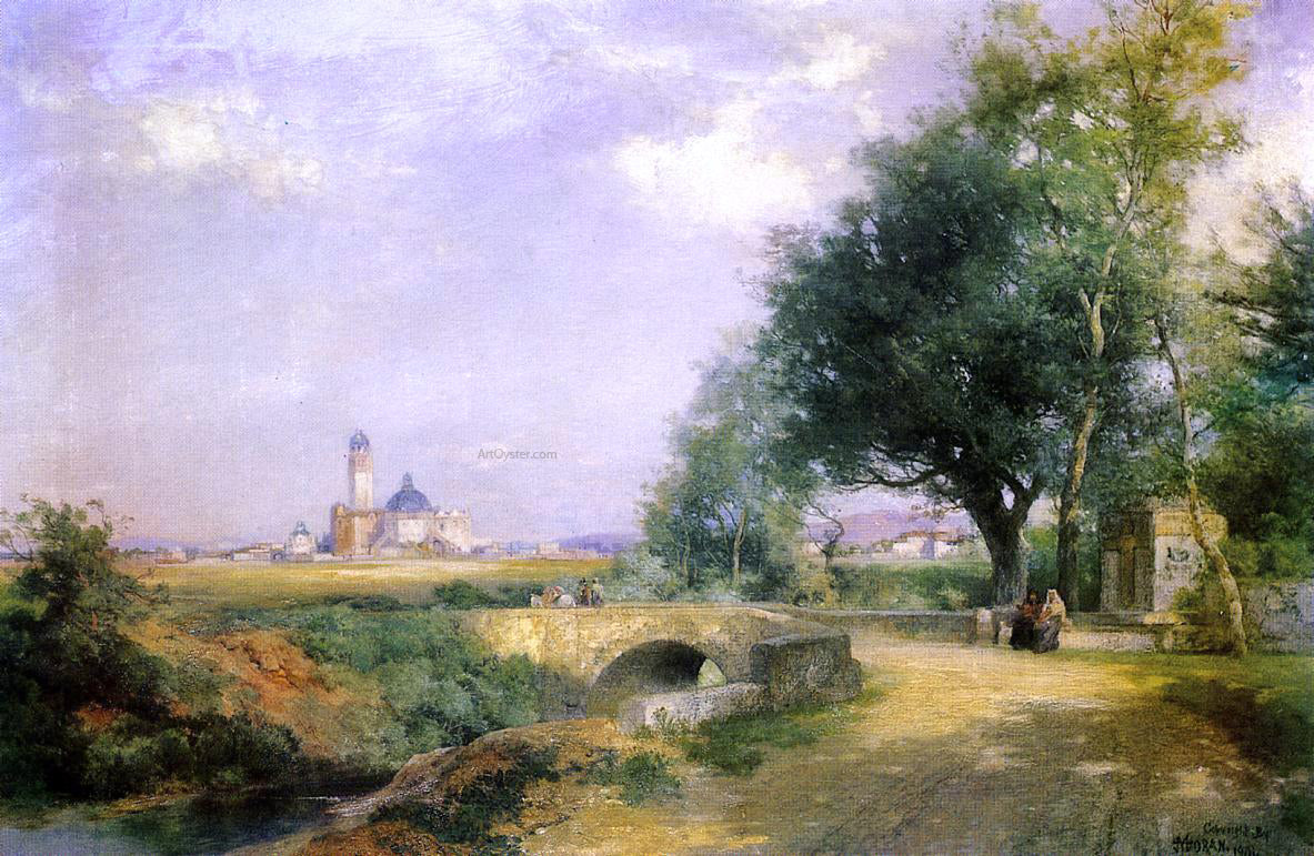 Thomas Moran Teoloyucan, Mexico - Canvas Print