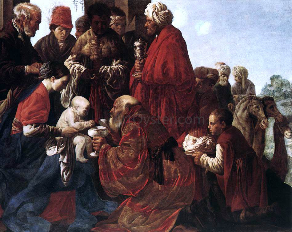Hendrick Terbrugghen The Adoration of the Magi - Canvas Print