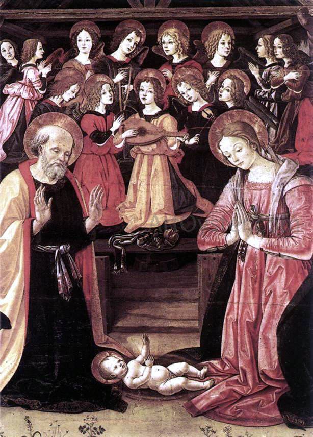 Fiorenzo Di Lorenzo The Adoration of the Magi - Canvas Print