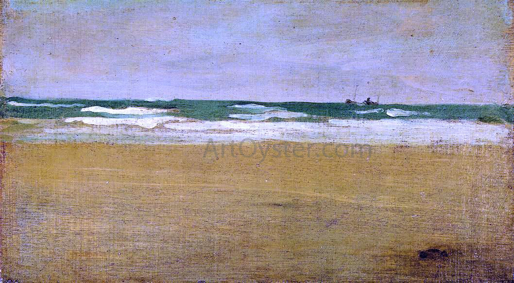 James McNeill Whistler The Angry Sea - Canvas Print