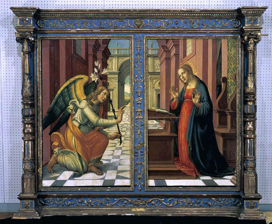 Arcangelo The Annunciation - Canvas Print