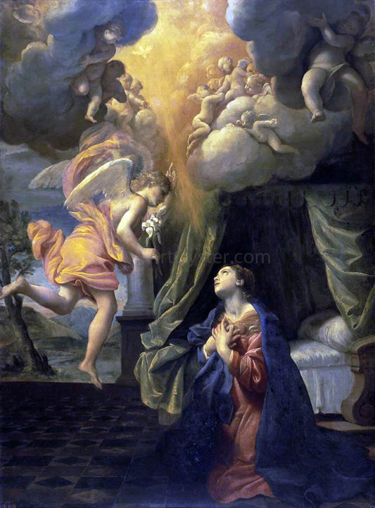 Giovanni Lanfranco The Annunciation - Canvas Print
