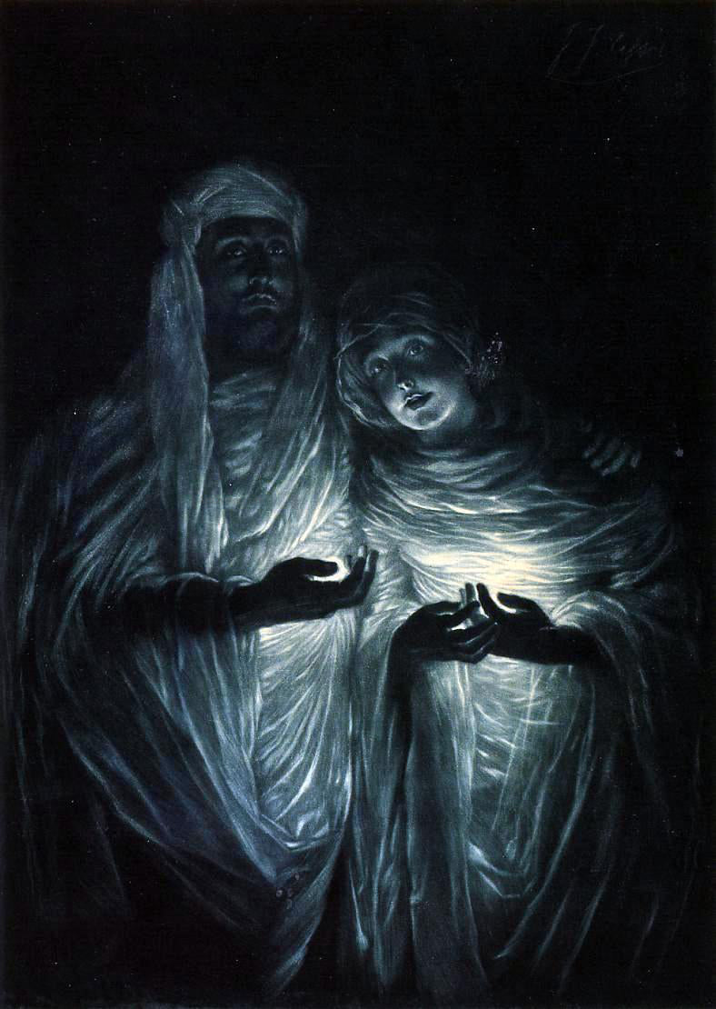 James Tissot The Apparition - Canvas Print