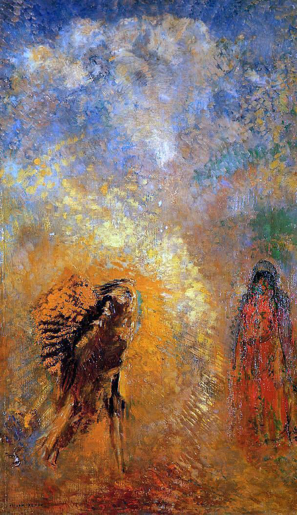 Odilon Redon The Apparition - Canvas Print