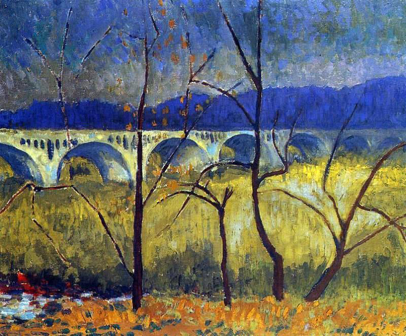 Paul Serusier The Aqueduct - Canvas Print