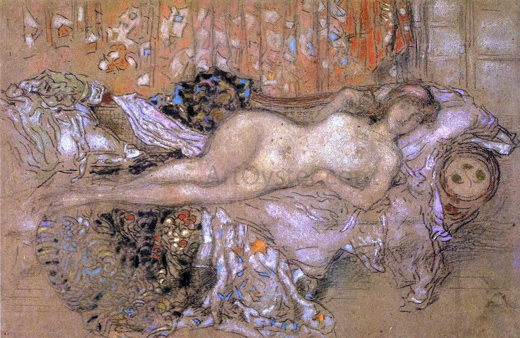 James McNeill Whistler The Arabian - Canvas Print