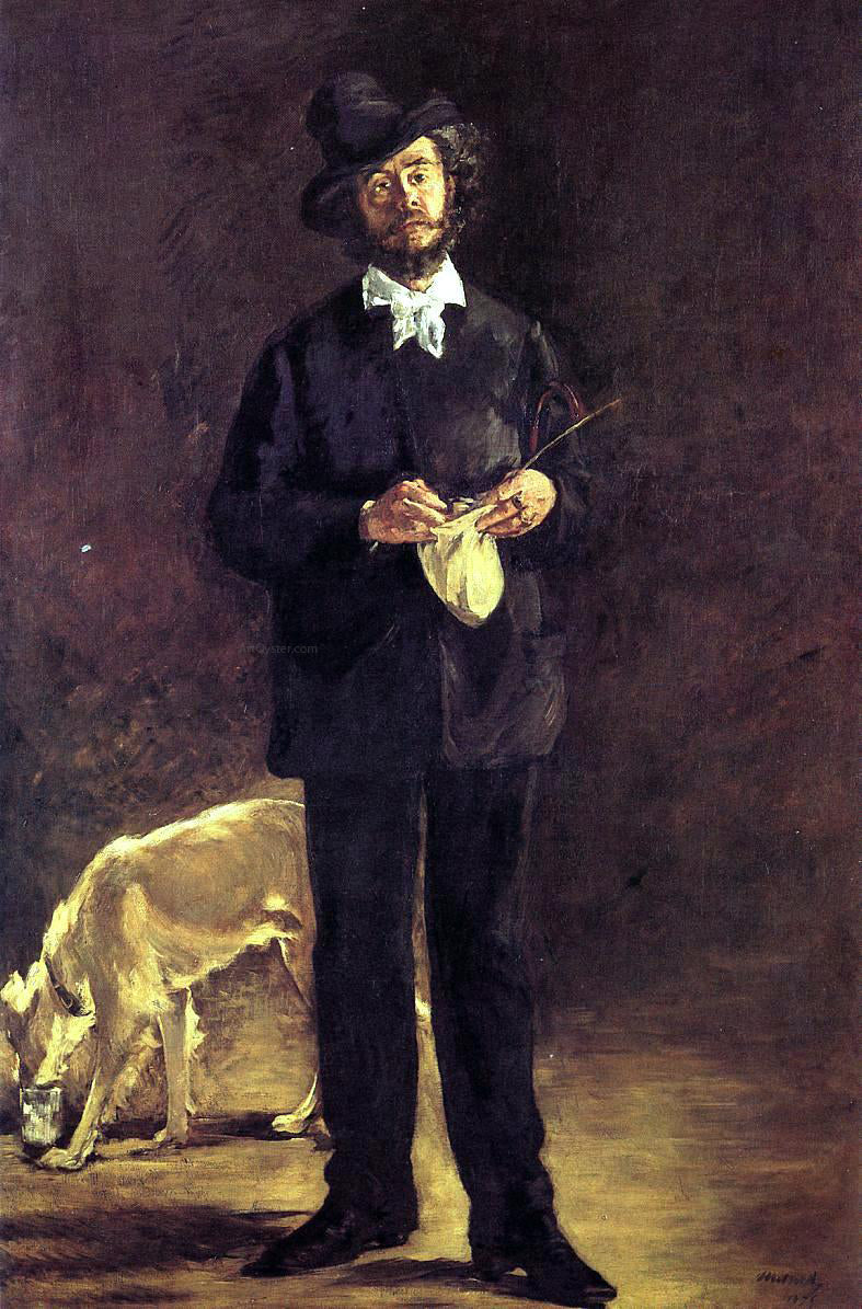 Edouard Manet The Artist - Canvas Print