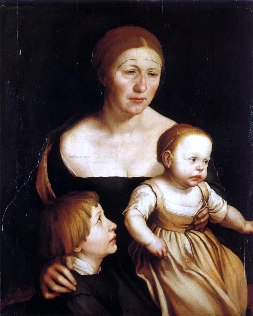 The Younger Hans Holbein The Artist's Family - Canvas Print
