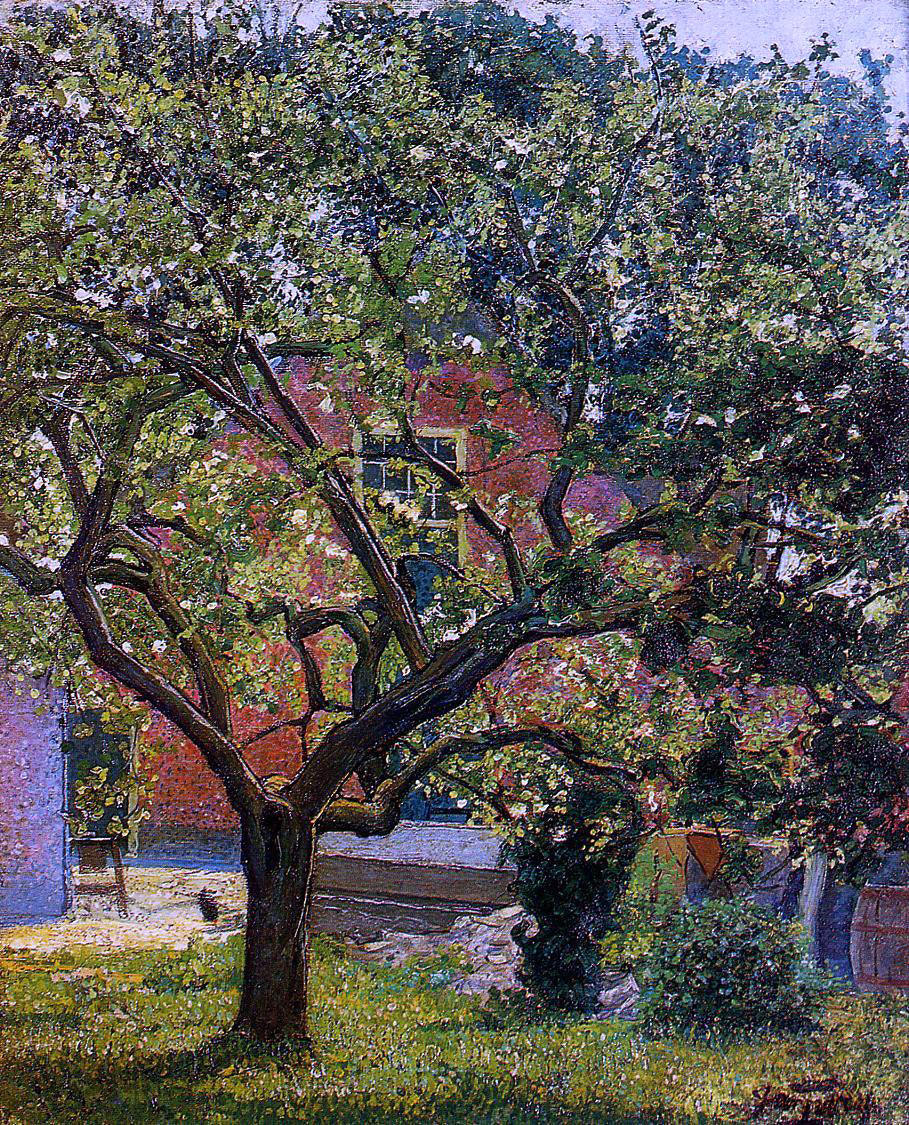 George Jakobides The Artist's House - Canvas Print