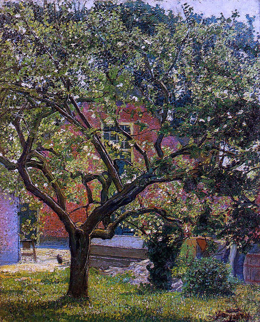 George Jakobides The Artist's House - Canvas Print