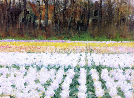 George Hitchcock The Artist's House in Holland - Canvas Print